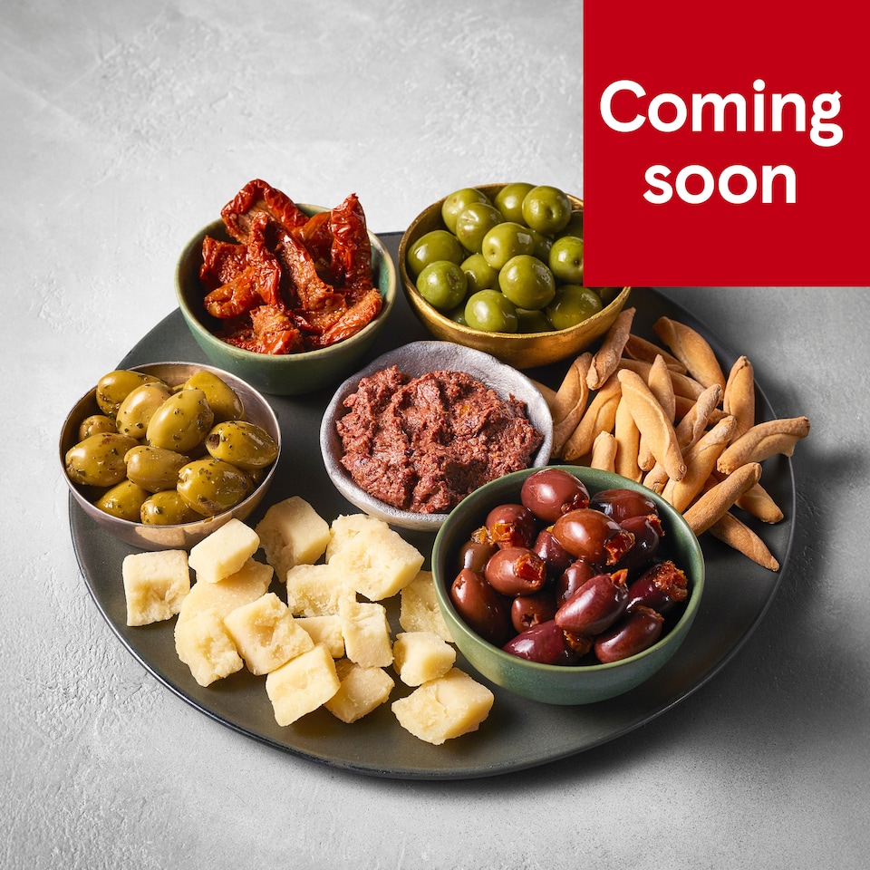 92. Tesco Finest Olive & Antipasti Selection Platter 685g (Serves 10)