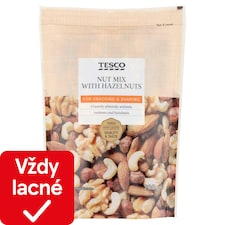 Tesco Zmes jadier suchých šupinových plodov 200 g