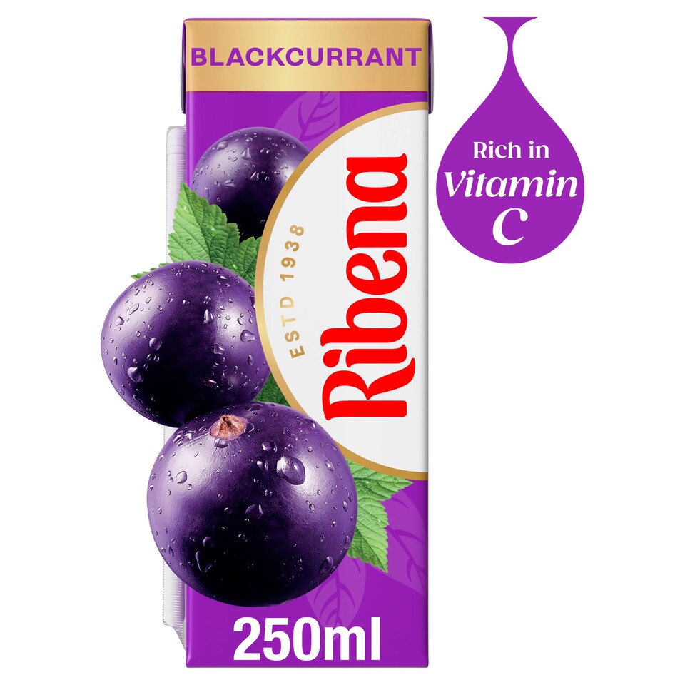 image 1 of Ribena Ready To Drink Blackcurrant 250Ml