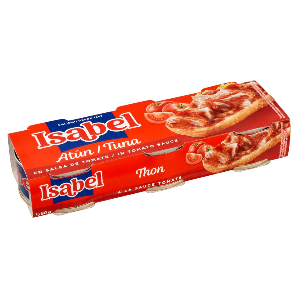 Isabel Tuňák v rajčatové omáčce 3 x 80g (240g)