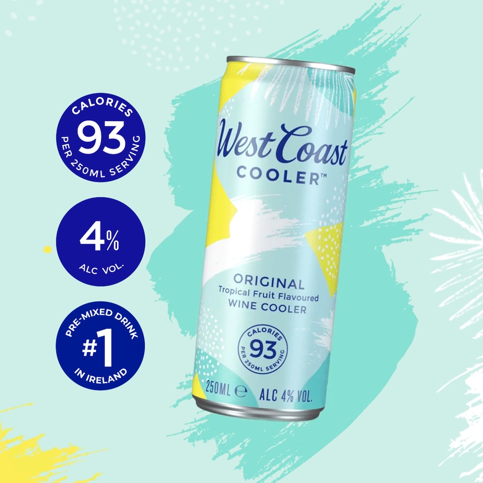 image 1 of West Coast Cooler Can 250ml