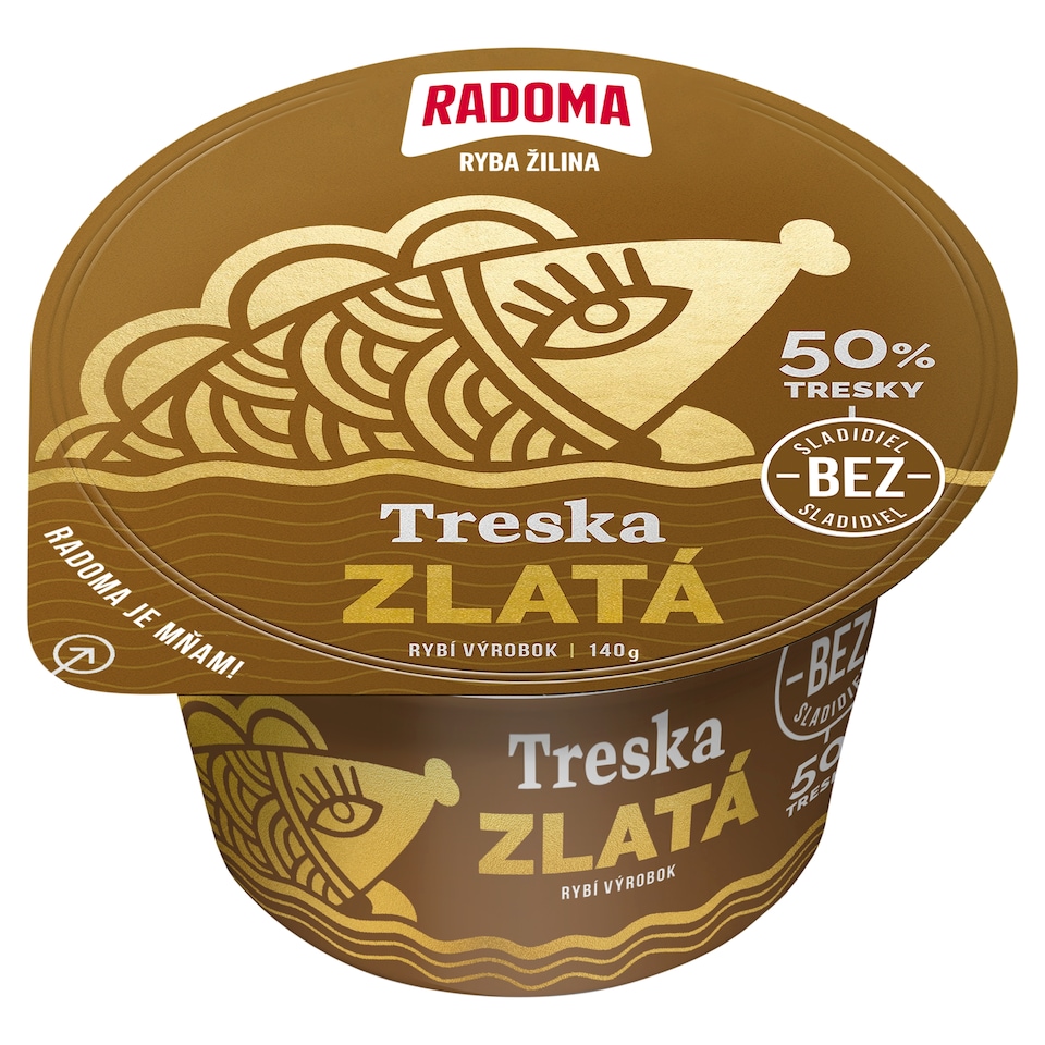 PRETO Ryba Žilina Treska Zlatá 140 g
