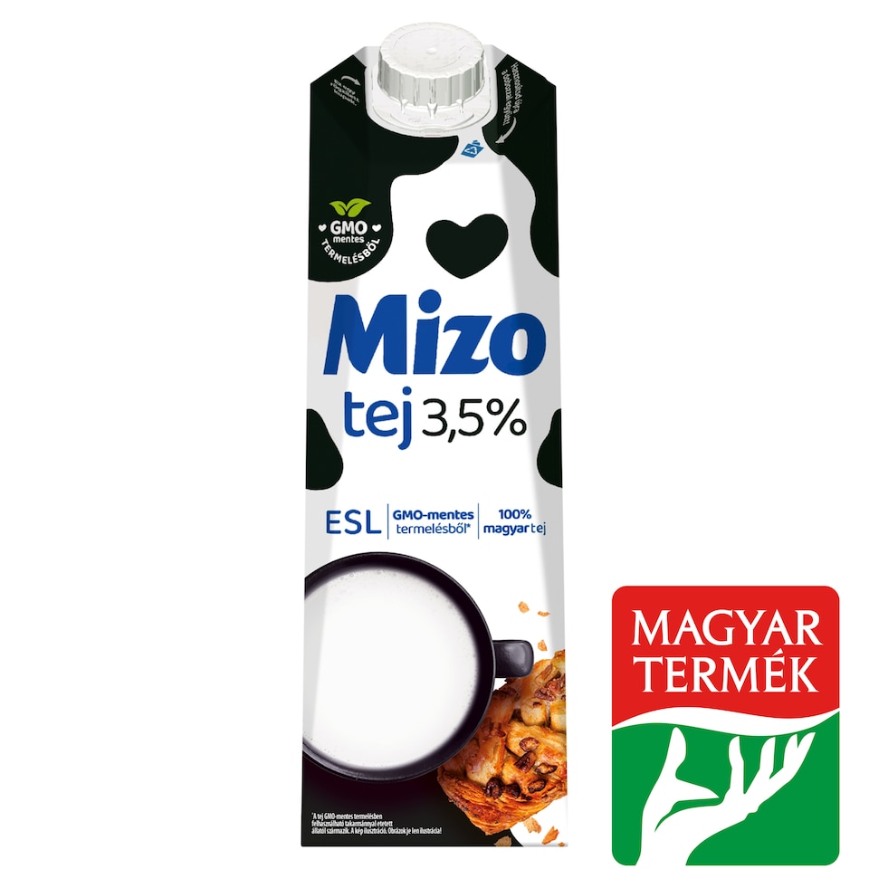 Mizo ESL teljes tej 3,5% 1 l