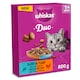 image 1 of  WHISKAS DUO 1+ Years Cat Complete Dry with Surf & Turf Tuna and Chicken 800g
