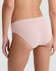 image 4 of  F&F 2-Pack Ribbed Seamfree High Leg Hipster Knickers in Pink