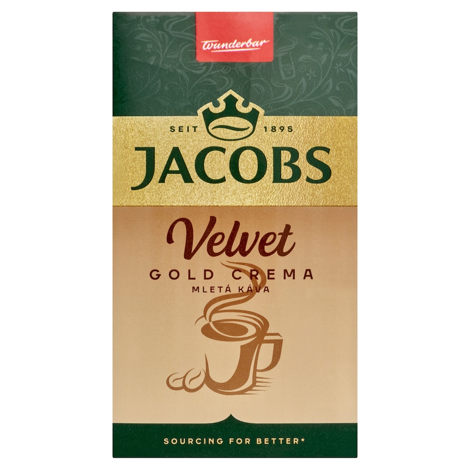 image 1 of Jacobs Velvet Gold Crema Ground Coffee 250g
