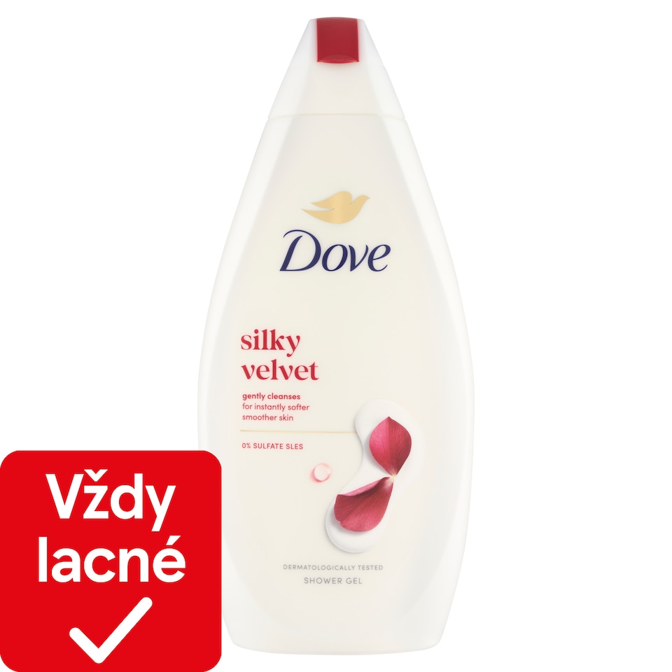 image 1 of Dove Silky Velvet Shower Gel 450 ml