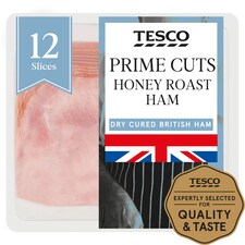 Tesco British Honey Roast Ham 275G
