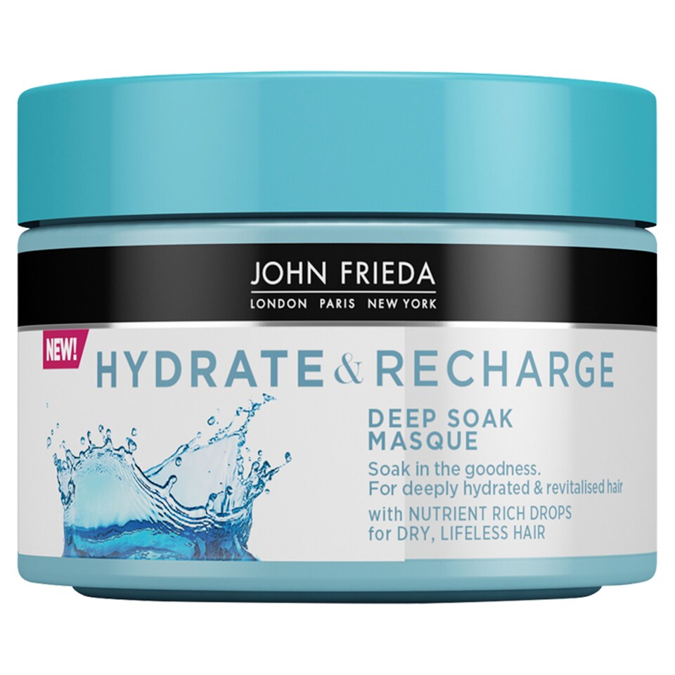 image 1 of John Frieda Hydrate & Recharge Deep Soak Masque 250Ml