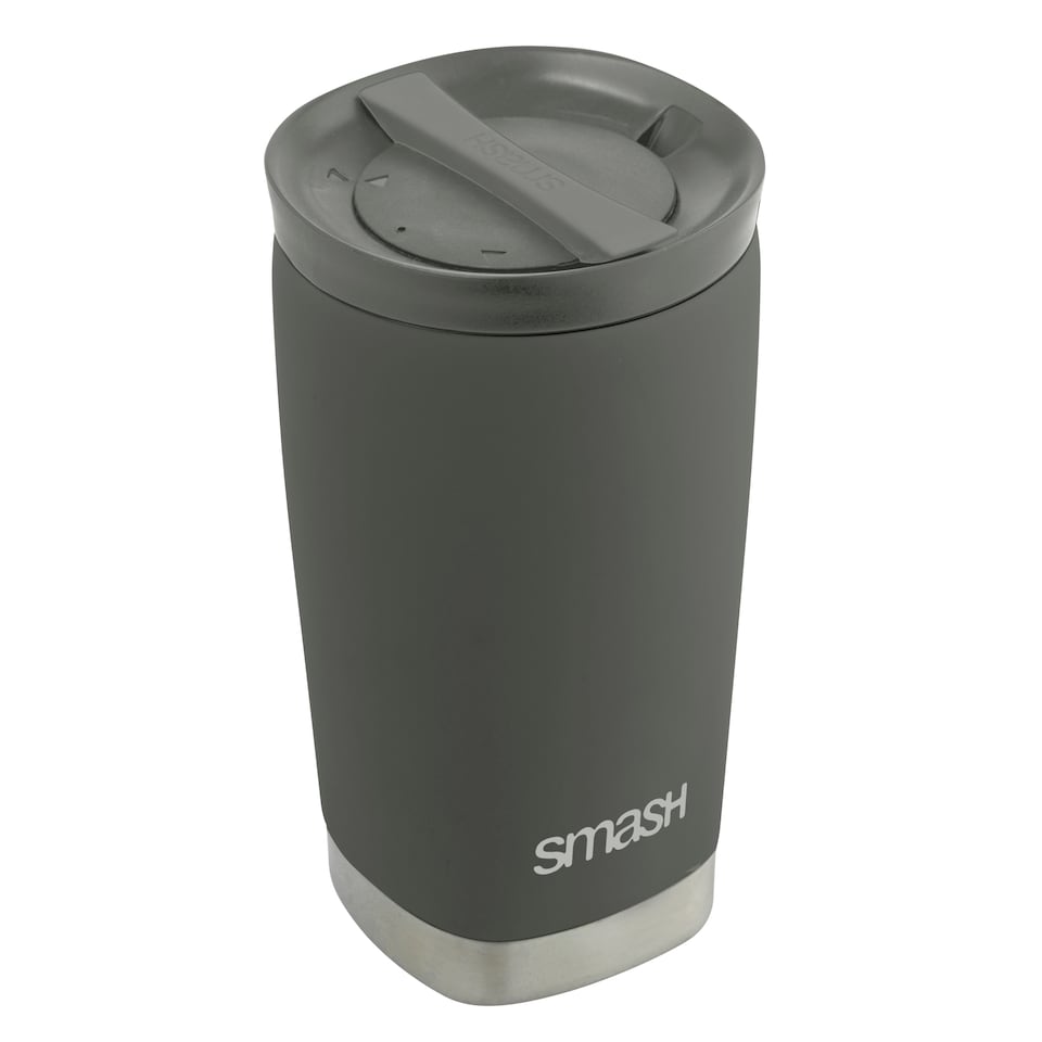image 1 of Smash Stainless Steel Twist Lock Coffee Cup 350Ml