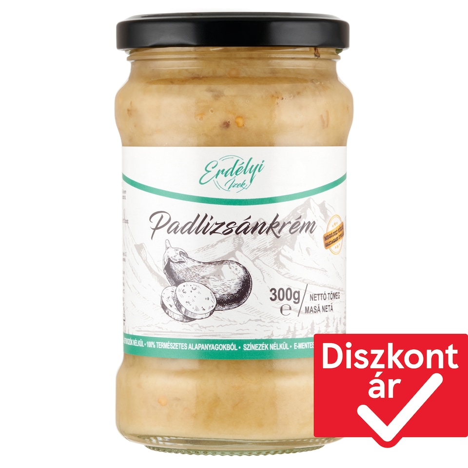 Erdélyi Ízek padlizsánkrém 300 g
