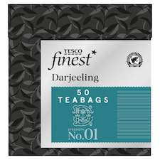 Tesco Finest Darjeeling 50 Tea Bags 125G