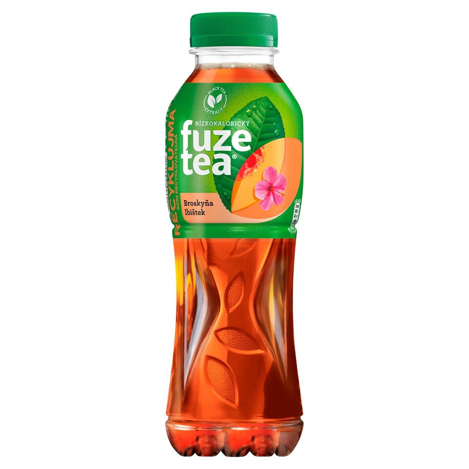 FuzeTea Black Tea Peach Hibiscus 500 ml