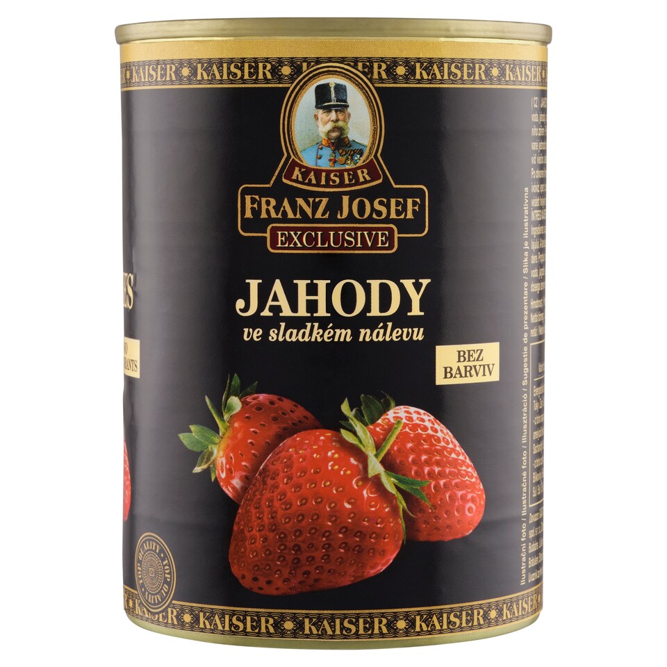 Franz Josef Kaiser Exclusive Strawberries in Syrup 400g