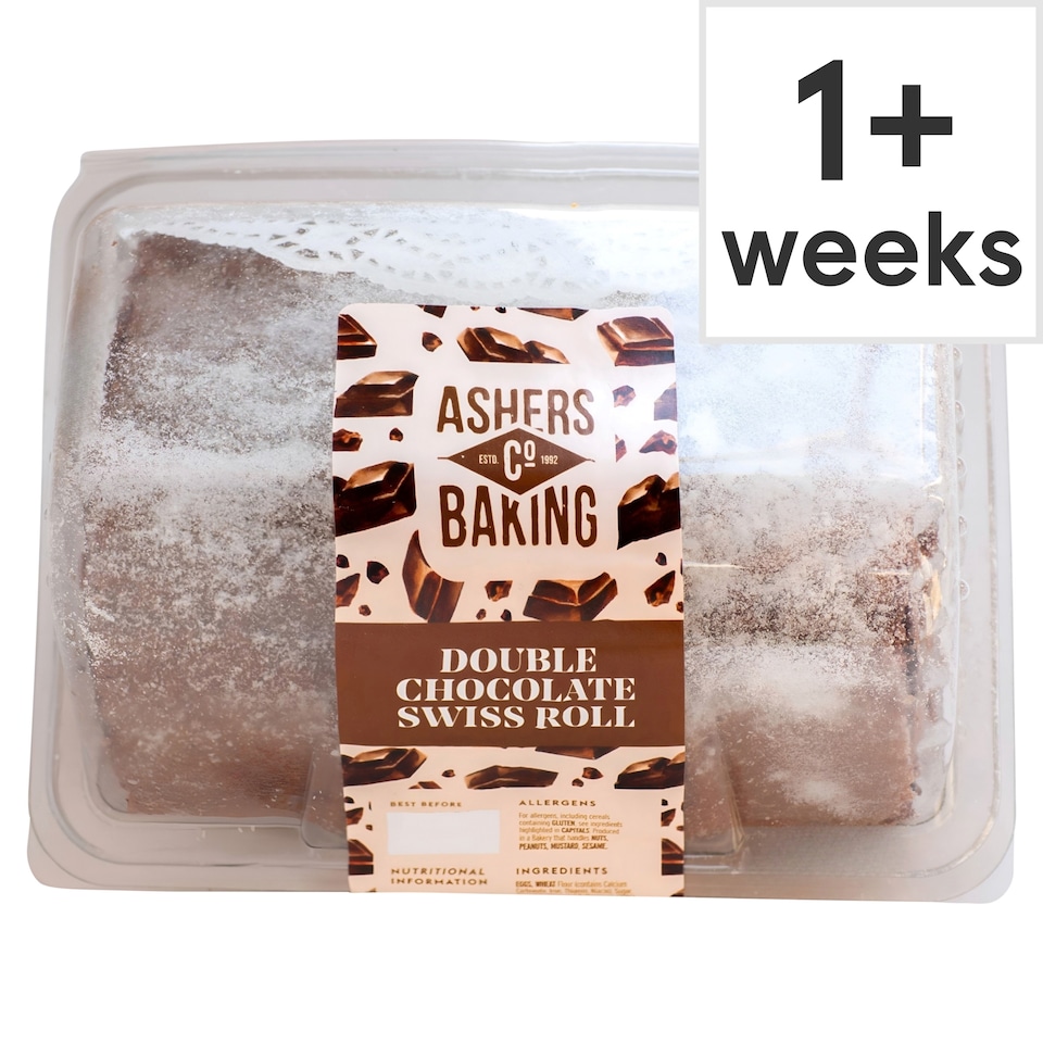 Ashers Double Chocolate Swiss Roll