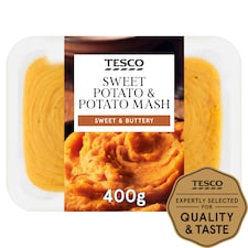 Tesco Sweet Potato & Potato Mash 400G