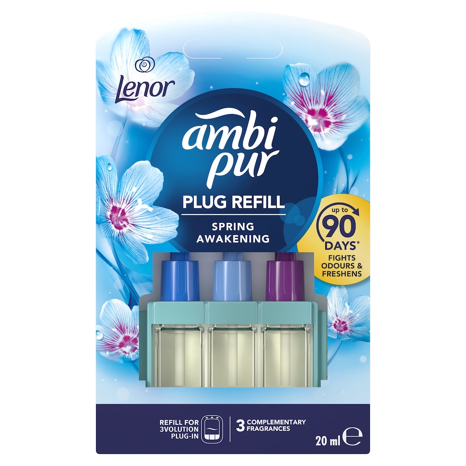Ambi Pur 3Volution Elektromos Légfrissítő-utántöltő Spring Awakening 20 ml 1. kép