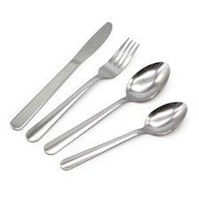 Tesco Classic Stainless Steel 16Pc Set