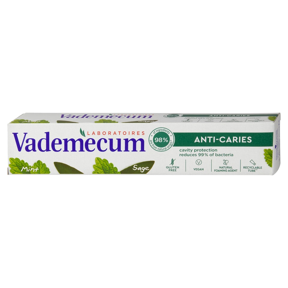 image 1 of Vademecum Toothpaste Anti-Caries 75ml