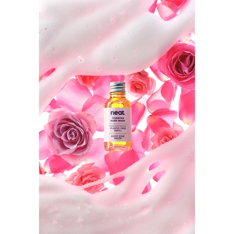 image 1 of Neat Foaming Hand Wash Refill Sweet Rose Water 30ml