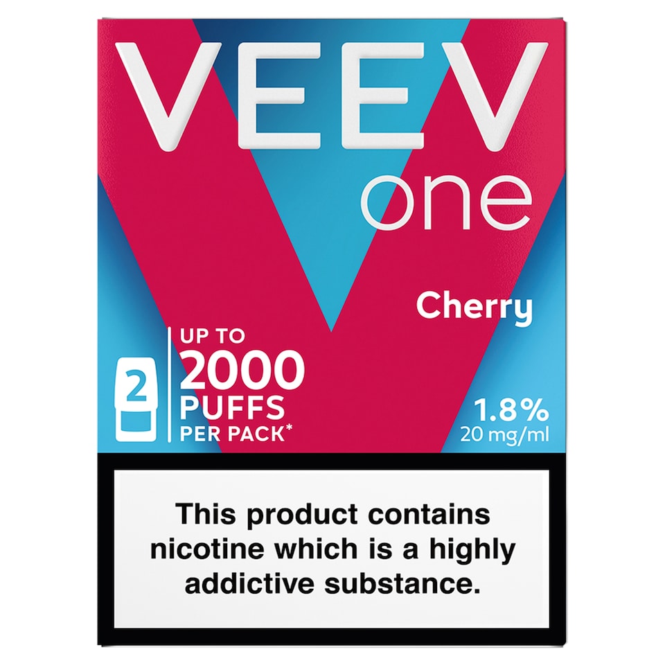 image 1 of VEEV ONE CHERRY 20mg/ml 2x2ml