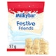 image 1 of Milkybar White Chocolate Festive Friends Bag 57G