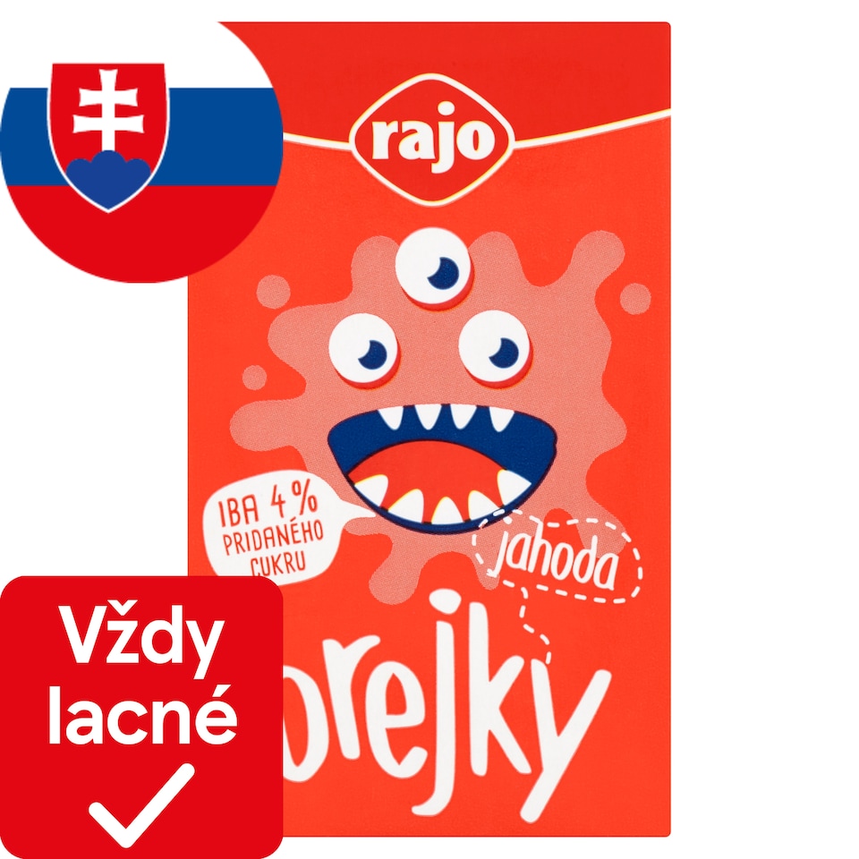 image 1 of Rajo Brejky Strawberry 250 ml