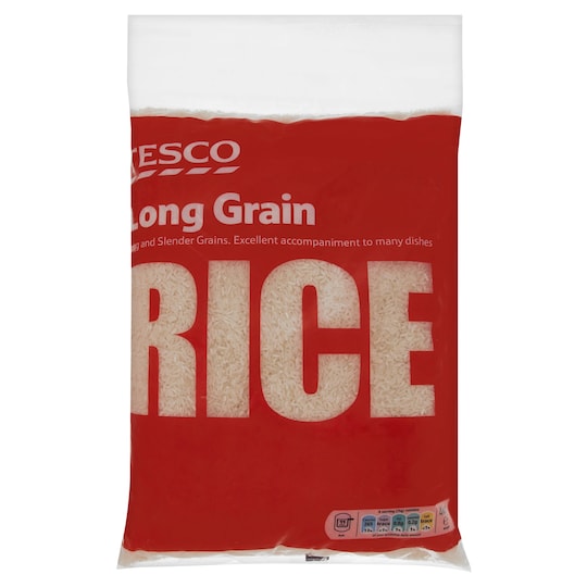 Tesco Long Grain Rice 4Kg Tesco Groceries
