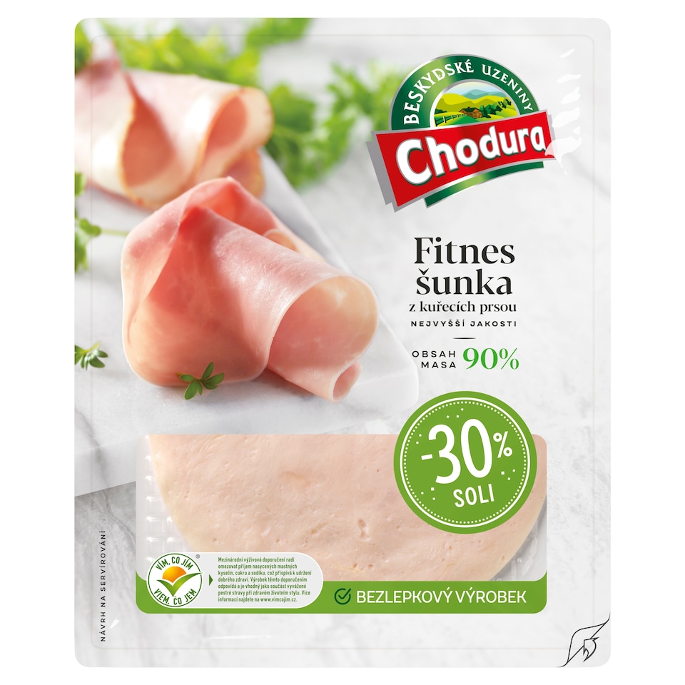 Chodura Fitnes šunka z kuřecích prsou 100g