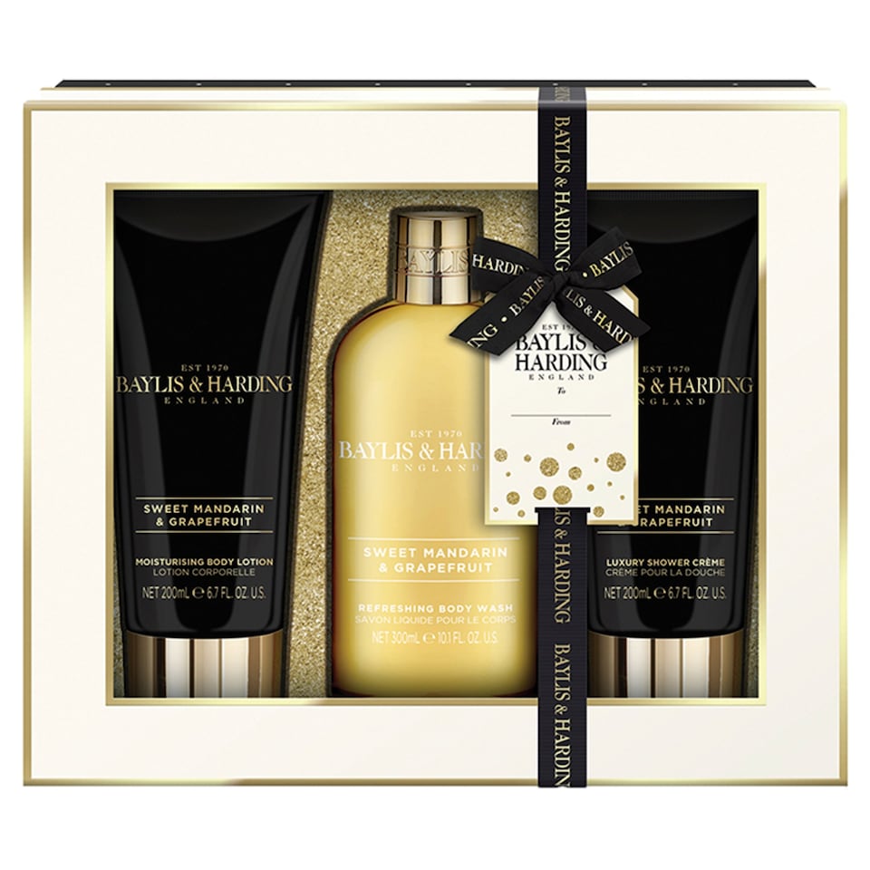 Baylis And Harding Mandarin And Grapefruit 3 Piece Set