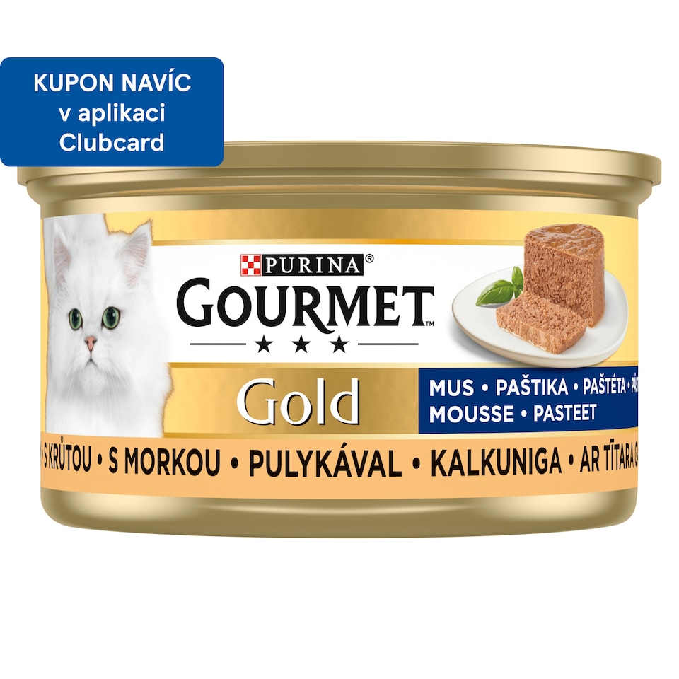 GOURMET Gold paštika s krůtou 85g