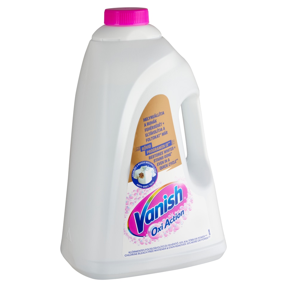 Vanish Oxi Action Stain Remover and Bleaching Gel Concentrate 3 l