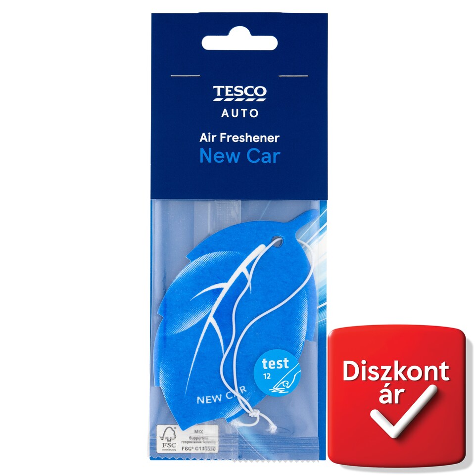 Tesco Auto Új autó autó légfrissítő 1 db