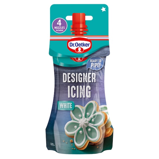 Dr. Oetker White Designer Icing Pouch 140G