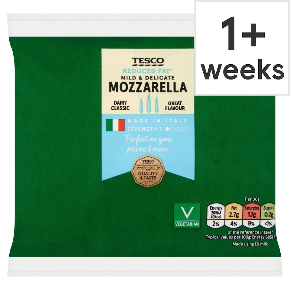 Tesco Reduced Fat Mozzarella 200g
