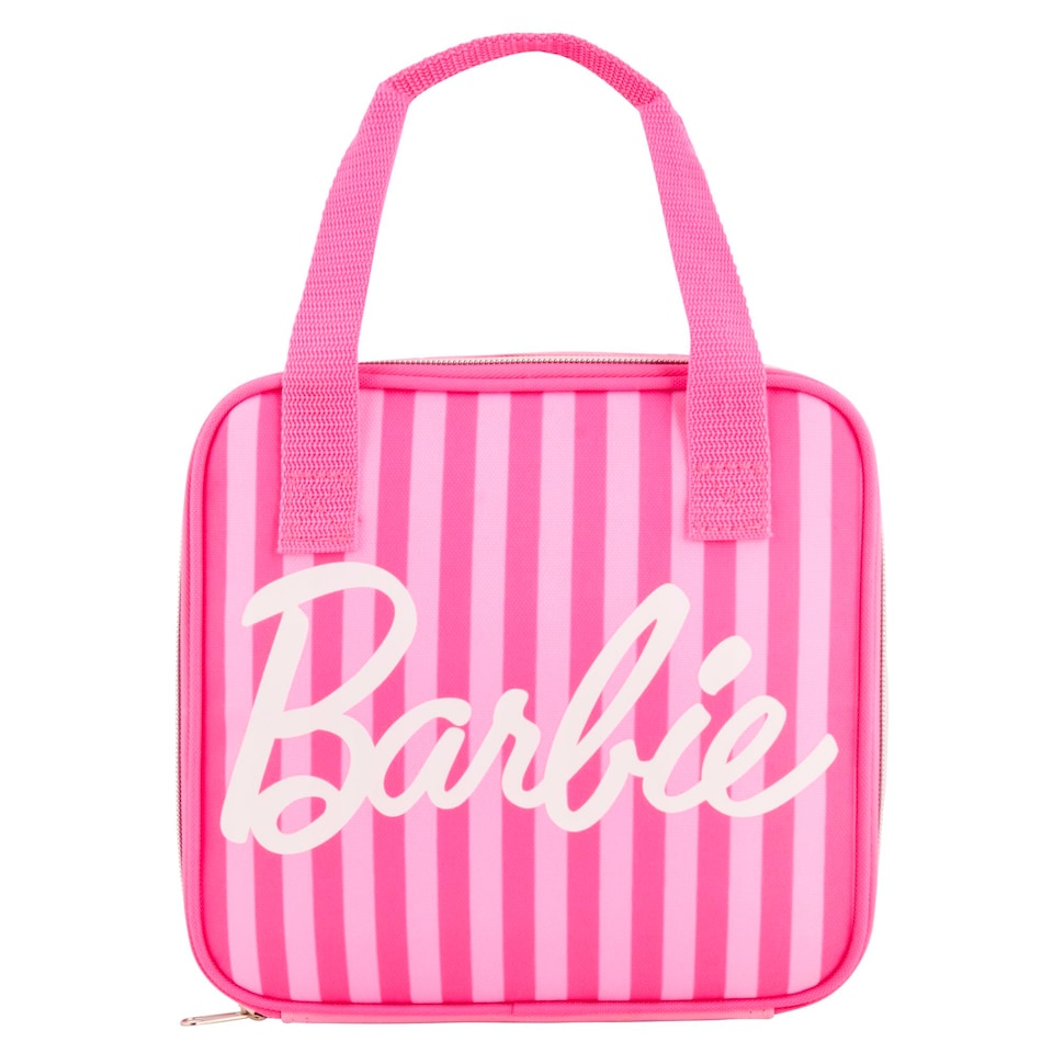 image 1 of Barbie Stripe Lunch Bag