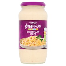 Tesco Free From Carbonara Sauce 485G