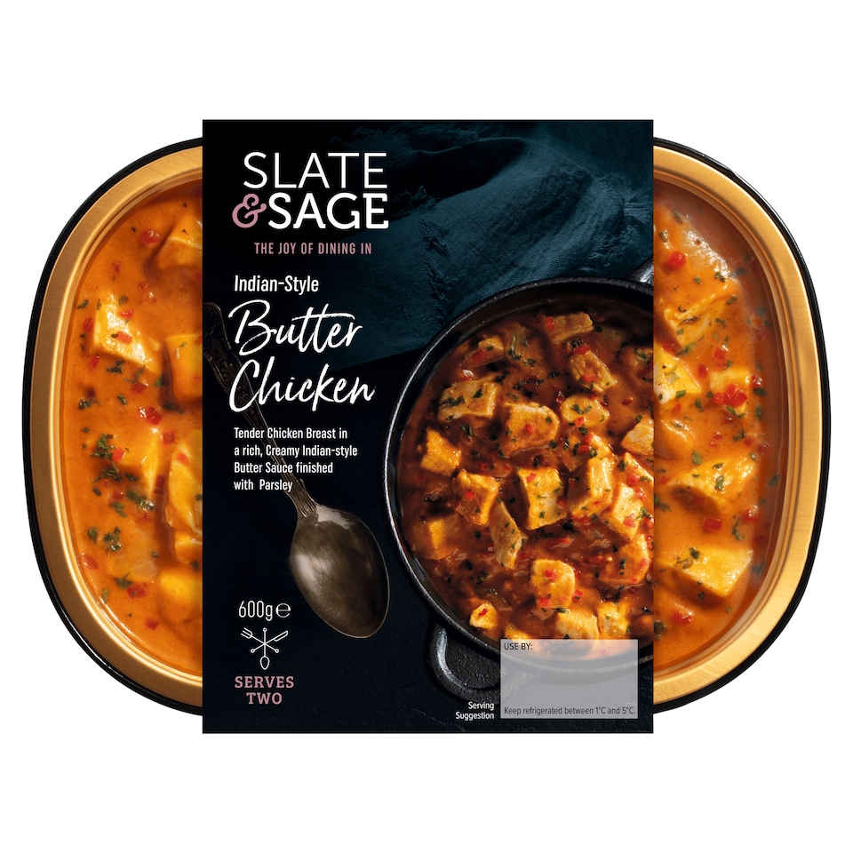 Slate & Sage Butter Chicken 600g