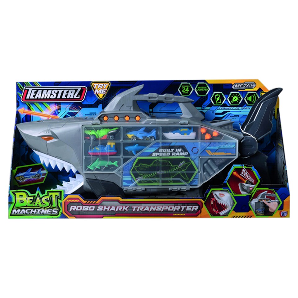 Teamsterz Robo Shark transporter áut