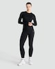 image 2 of F&F Active Quick Dry Long Sleeved Top in Black