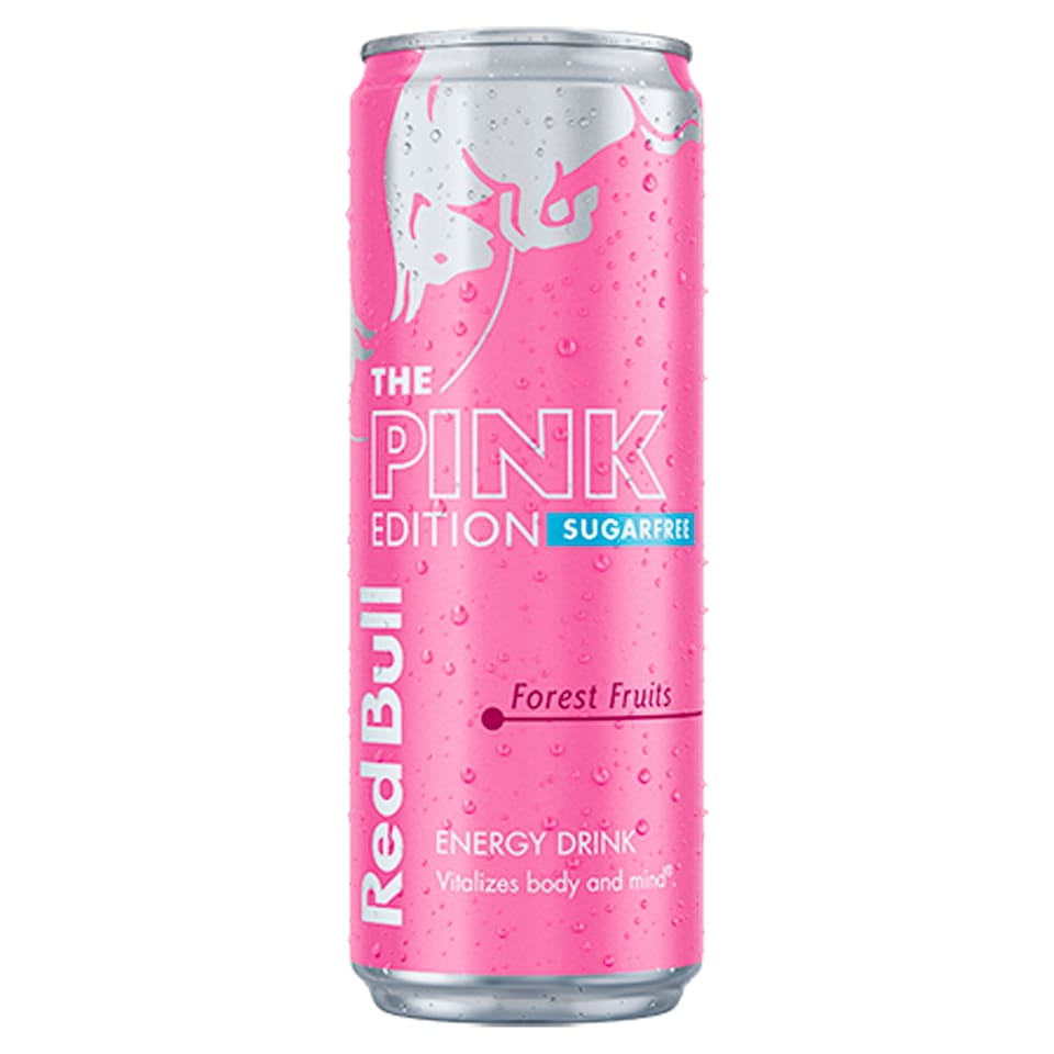 Red Bull Sugar Free The Pink Edition Energy Drink - Forest Fruits 355ml
