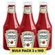 image 4 of Heinz Tomato Ketchup 3 X 1Kg Bulk Pack