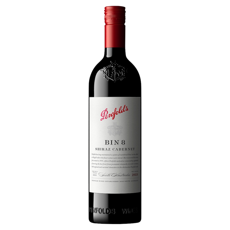 Penfolds Bin 8 Shiraz Cabernet Sauvignon 750ML
