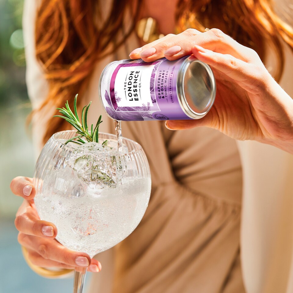 image 1 of London Essence Grapefruit & Rosemary Tonic 6X150ml