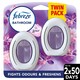 image 1 of Febreze Bathroom Air Freshner Exotic Bloom 2x7.5ml 