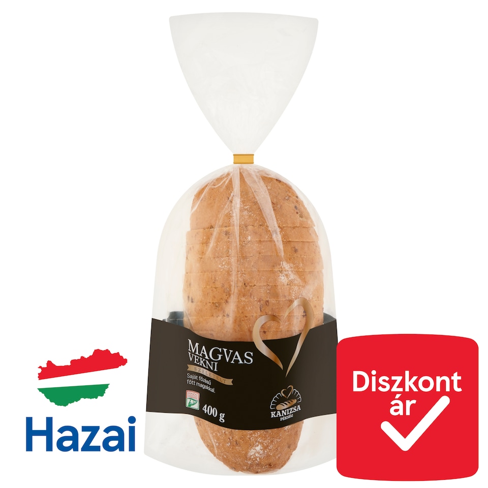 Kanizsa Pékség szeletelt magvas vekni 400 g