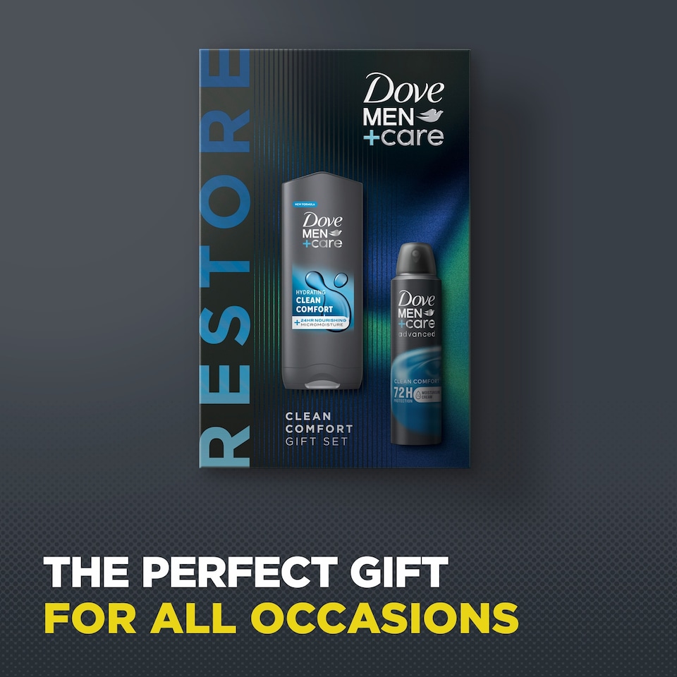 image 1 of Dove Men Plus Care Clean Comfort Duo Gift Set