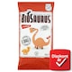 BioSaurus BIO ketchupos ízesítésű extrudált kukoricás snack 50 g  1. kép