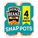 image 1 of Heinz Baked Beanz Snap Pots 4 x 200g