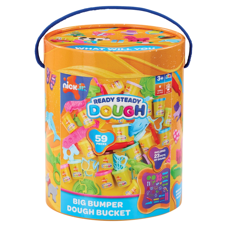 Addo Nick Jr. Ready Steady Dough tégelyes gyurma készlet